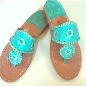 NWOT Jack Rogers Seafoam Green / Turquoise